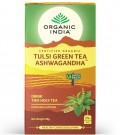 Tulsi grønn ashwagandha, økologisk te fra Organic India, teposer thumbnail