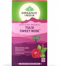 Tulsi sweet rose, økologisk te fra Organic India, teposer - midlertidig utsolgt thumbnail