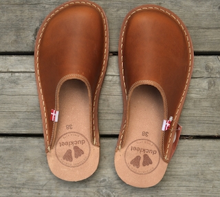 Blåvand (brown), slip-in sko fra Duckfeet  - få igjen 