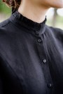 Son de flor, Emily Shirt, Long Sleeves, Black (str XS og S) thumbnail