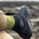 Gentle-top, tynn ullsokk lang ribbestrikk fra Corrymoor, Lilac (str 37-40) thumbnail
