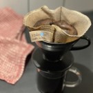 kaffefilter i lin fra Vaxbo Lin thumbnail