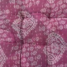 Sittepute av vintage sarier, 40 x 40 cm - No 50 thumbnail