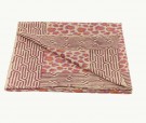 Rosa Leopard double pledd i totebag thumbnail