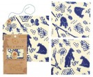 Bee`s Wrap lunch pack - 2 stk M og 1 stk Sandwich Wrap, assotert print thumbnail