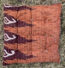 Sittepute av vintage sarier, 40 x 40 cm - No 36 thumbnail