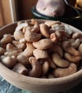 Cashewnøtter, rista og salta, økologisk, 250g, løsvekt (datovare) thumbnail