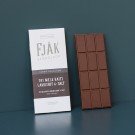 Melkesjokolade 50% Haiti Lakrisrot Havsalt, Økologisk, Fjåk thumbnail