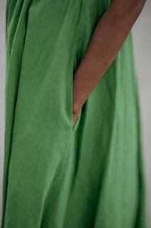 Smock Dress, Sleeveless Spring green (NB! Annen farge enn bilde) størrelse M og L