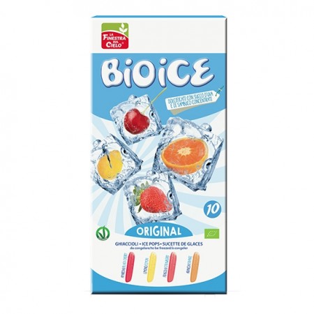 Saftis for hjemmefrysing, original, økologisk fra Bio ice, 10 stk pr pk