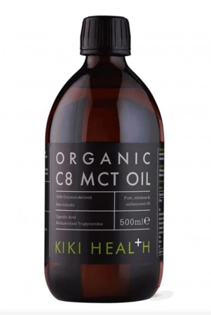C8 MCT olje, Økologisk fra Kiki Health, 500ml