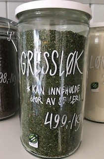 Gressløk Tørket Økologisk, 100g
