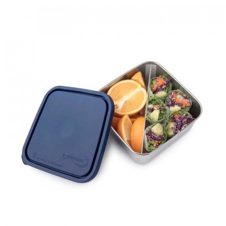 Stor U-Konserve matboks med avdeler, 1400ml
