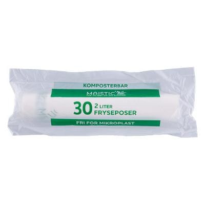 Maistic komposterbare fryseposer, 2 liter