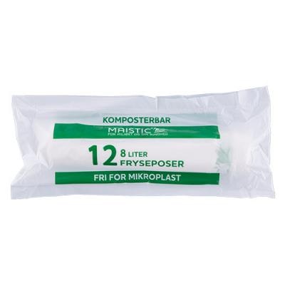 Maistic komposterbar frysepose, 8 liter