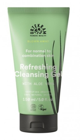 Blown Away Cleansing Gel med aloe vera fra Urtekram
