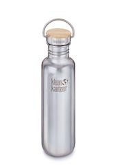Klean kanteen Reflected Drikkeflaske i rustfritt stål med skrukork, 800ml - Blank