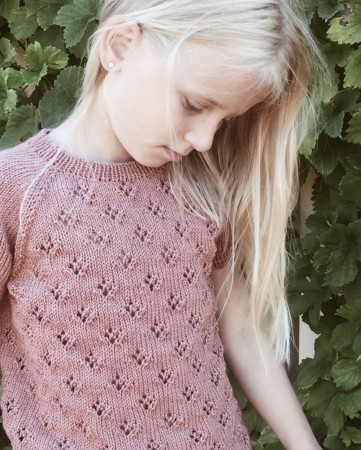 Petite Knit Rigmors sommerbluse junior (Norsk)