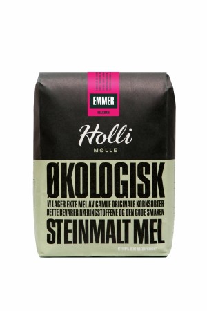 Emmer helkorn, økologisk 1kg, Holli Mølle