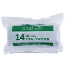 Komposterbare søppelposer, 20 liter