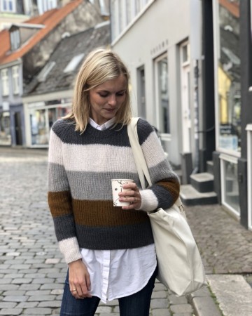 Petite Knit Sekvens Sweater (norsk)