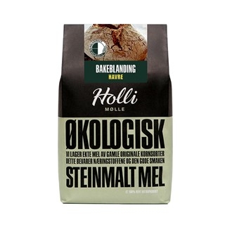 Havre bakeblanding 1 kg, økologisk Holli Mølle