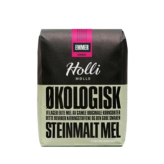 Emmer grov sammalt, 1 kg, økologisk, Holli Mølle