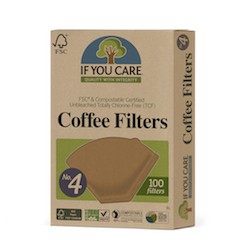 If You Care Ubleket og klorfrie Kaffefilter