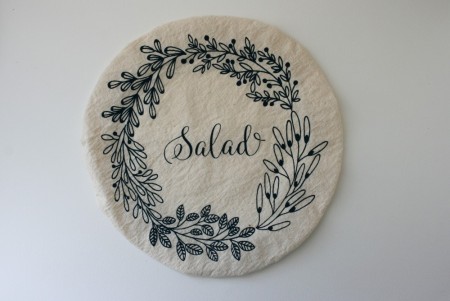 Bolletrekk i bomull str. M, Salat