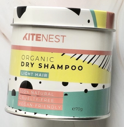 Dry sjampo/Shampoo Light Hair 200ml Organic, KiteNest