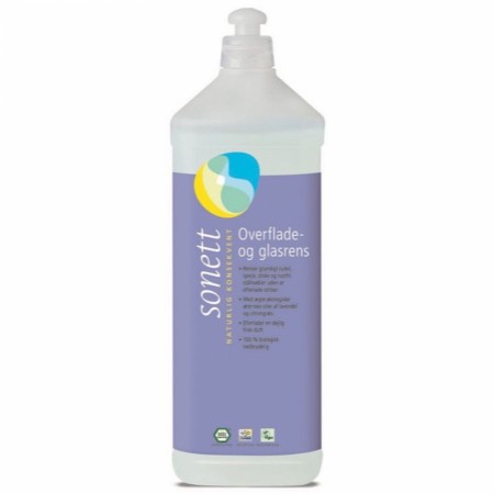 Overflate- og vindusvask, refill, 1 l, økologisk, Sonett