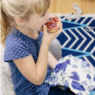 Bee`s Wrap lunch pack - 2 stk M og 1 stk Sandwich Wrap, assotert print
