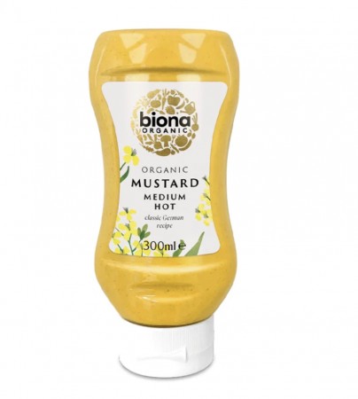  Biona Mustard Medium-Hot Organic 300ml (BF: 28.02.26)