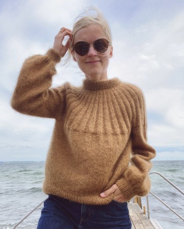Petite knit - Sunday sweater (mohair edition)