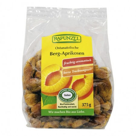 Berg-aprikoser, økologisk fra  Rapunzel , 375 g