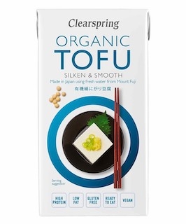 Silketofu / organic japanese tofu, økologiske fra Clearspring, 300 g
