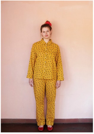 SONIA PYJAMAS SET - MASALA - fra Habiba