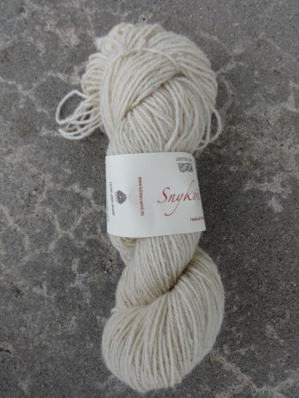Lofoten Wool - Snykvit, 3 tråds