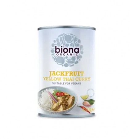 Jackfruit in Yellow thai curry, økologisk fra Biona, 400 g