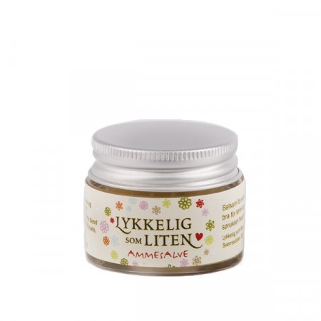 Ammesalve, Lykkelig som liten