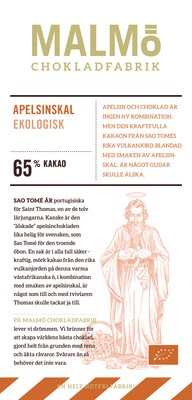 Apelsinskal 65% Sjokolade