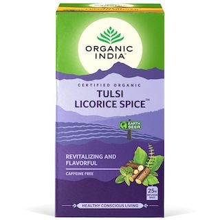 ORGANIC INDIA TULSI LICORICE SPICE TEA