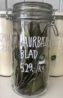 Laurbærblader hele Økologisk, 50g