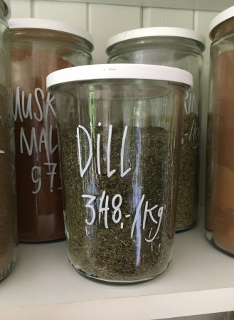 Dill økologisk, 100g