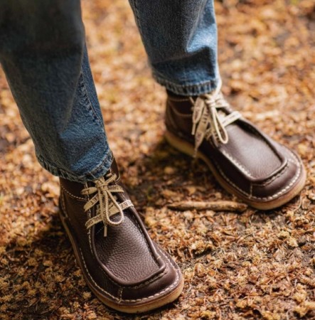 Ribe, ankelstøvel i skinn fra Duckfeet - Chocolate (str 40-42)
