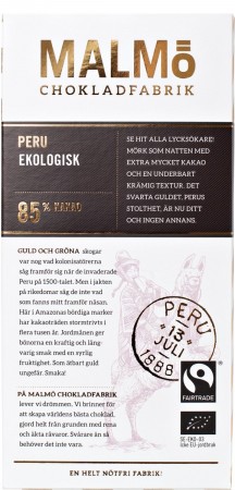 Peru 85% Sjokolade