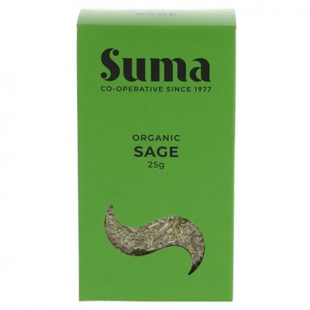 Salvie, økologisk fra Suma, 25g