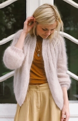 Petite Knit Sunday Cardigan - Mohair Edition (Norsk)