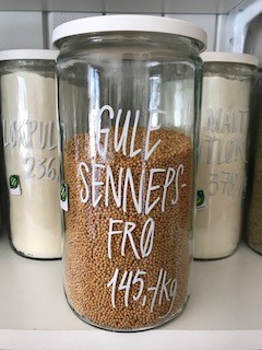 Sennepsfrø Gule Økologiske, 100g