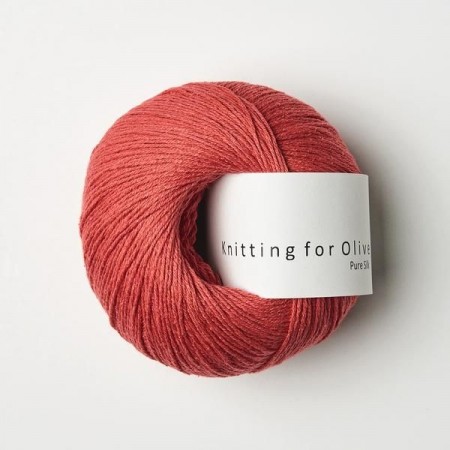 Pure Silk - vandmelon, Knitting for Olive